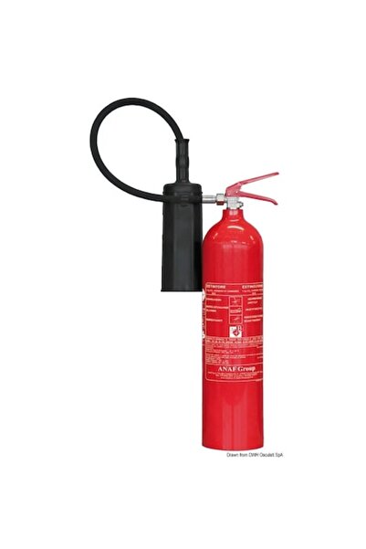 TNG Outdoor Πυροσβεστήρας CO2 Εγκεκριμένος MED, 5 κιλά, 100x587 χιλιοστά, για...