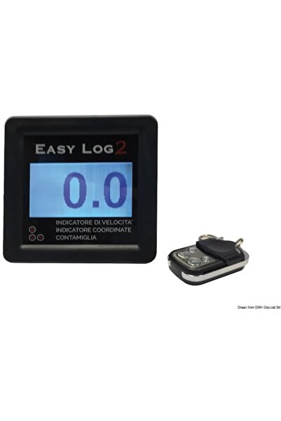 TNG Outdoor Vitezometru GPS EasyLog pentru bărci - Afișaj vitezometru nautic