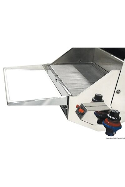 TNG Outdoor Raft detașabil pentru grătar din oțel inoxidabil cu blat din poli...