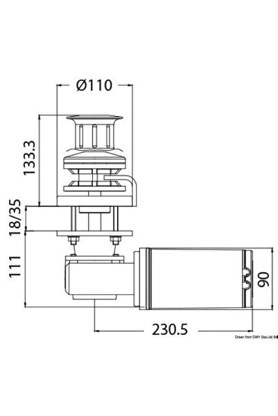 TNG Outdoor Vinci Italiwinch Smart-R1 12V, 85 Kg, Anchoring System for Boats up to 10 m