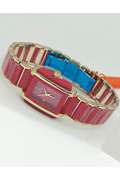 SHADOW Luxurious Couple Watch Set - Elegant Rectangular Two-Tone Design