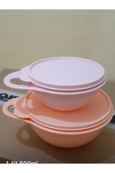 Tupperware Miksim 2-Pack the Colors in the Picture Are 1.4 and 600 Ml.