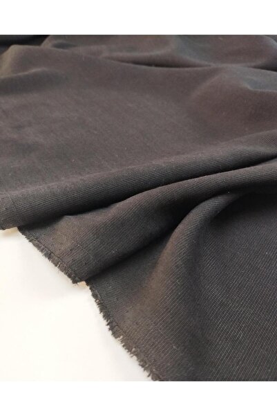 Kumaş Parça قماش كريب باللون الأسود العرض: 150 سم