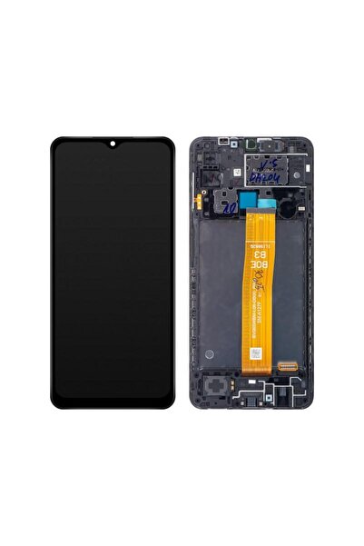 Samsung Display cu Touchscreen Galaxy A12 Nacho A127 cu Rama Negru Service Pack GH82-26486A