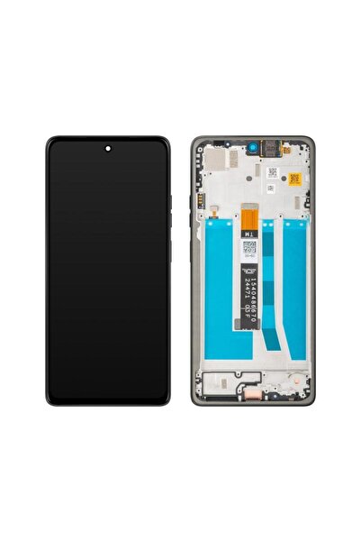 Motorola Display cu Touchscreen Moto G75 cu Rama Gri (Charcoal Gray) Service Pack 5D68C29066