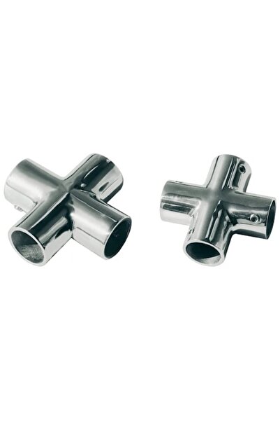 TNG Outdoor Racord din oțel inoxidabil cu 4 căi pentru platforme, diametru 22 mm