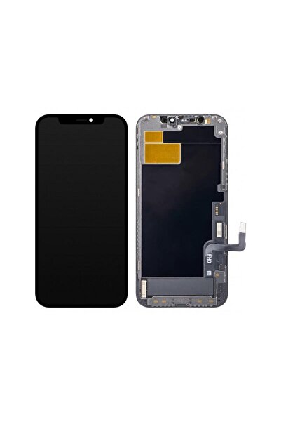 ZY Display cu Touchscreen pentru Apple iPhone 12 / 12 Pro cu Rama Versiune LC...