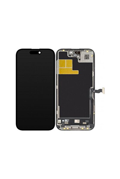 JK Display cu Touchscreen pentru Apple iPhone 14 Pro cu Rama Versiune LCD In-...