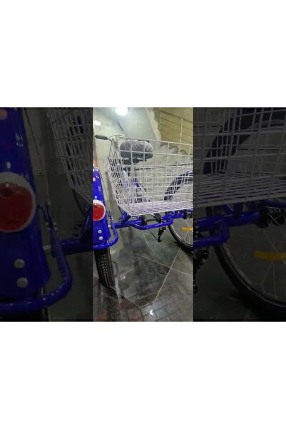 Generic Adult Tricycle with Front and Rear Baskets - Multiple Sizes & Colors