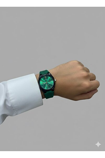 MACON ساعة كوارتز رجالية - قرص دائري كلاسيكي، طراز كاجوال وعملي مع أرقام عربية