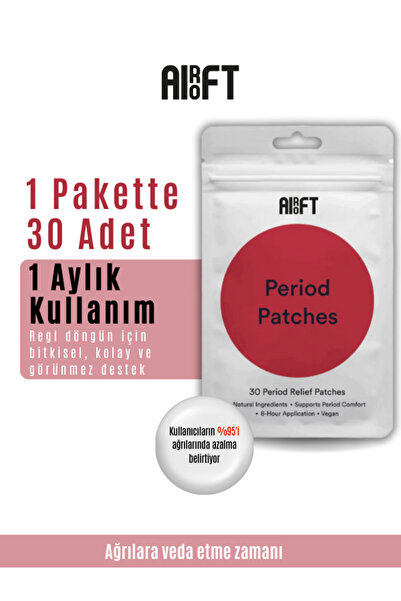 airoft Regl Sancısı, Şişkinlik ve Gerginliği Hafifletmeye Yardımcı Bant – 30 Adet Yeni Nesil