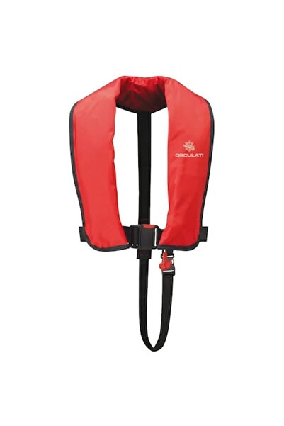 TNG Outdoor Vestă de salvare gonflabilă manuală 150N, adulți, roșie