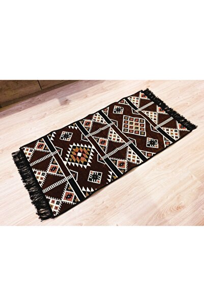 Casa de vis Online Traditional style carpet, cotton with jute, Casa De Vis Online, brown, 80 x 150 CM