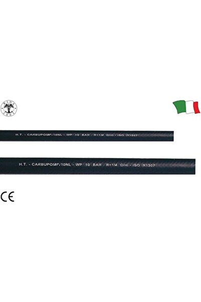 GFN Furtun de combustibil din cauciuc, diametru interior 7 mm, diametru exter...