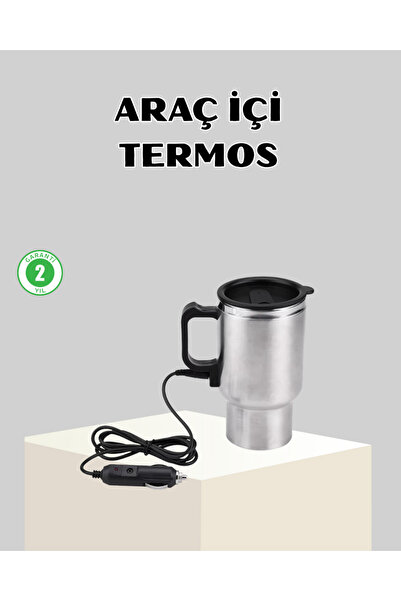 ZERO LAND XMPDBY 12W Araç Tipi Su Isıtıcı Kupa Bardak (204634) Pratik Isıtmalı