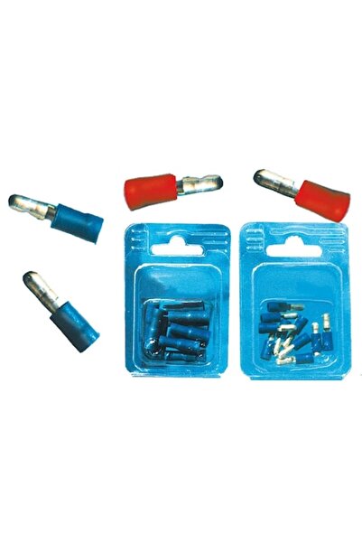 GFN Electric Round Terminals, Set of 10, Cable Diameter 3.8 mm, Length 20.5 mm