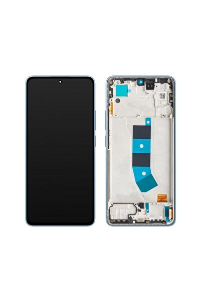 Xiaomi Display cu Touchscreen Redmi Note 13 4G cu Rama Albastru (Ice Blue) Service Pack 56000100N70