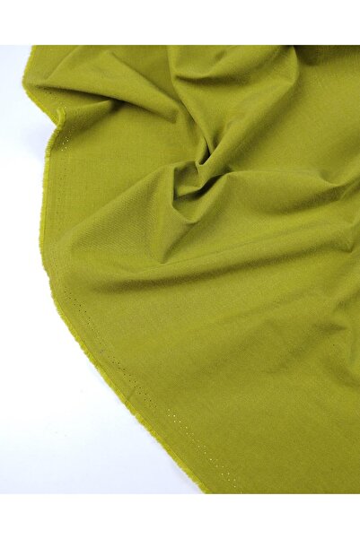 Kumaş Parça Cotton Lyocell Woven Light Green (Width 160 cm X Length 430 cm)