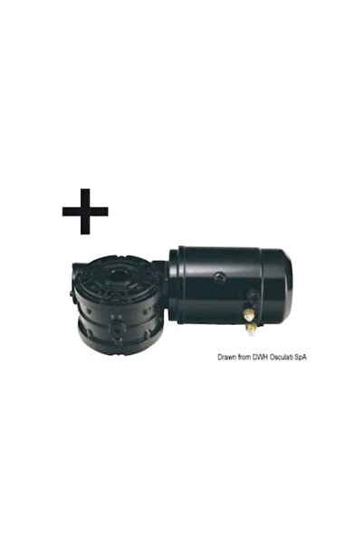 OSCULATI Cutie de viteze Lewmar 12V pentru Vinci Evo 45-50, 1000W — Cutie de viteze supradimensionat , precablată, cu solenoid (Versiune