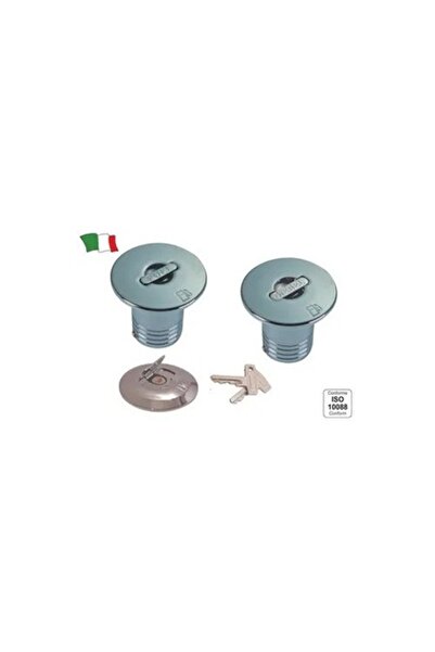 GFN Diesel Tank Filling Neck, Brass, Cap Diameter 50 mm, External Diameter 80...