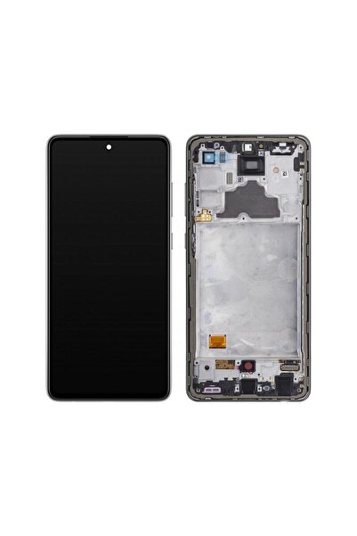 Samsung Display cu Touchscreen Galaxy A72 A725 / A72 5G A726 cu Rama Negru Service Pack GH82-25460A