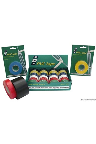 TNG Outdoor Bandă izolatoare din PVC PSP Marine Tapes, Neagră