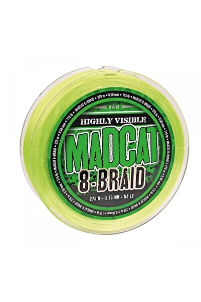 Mimteam Fir principal Madcat 8 Braid G2, 270 m, 0,40 mm, Verde