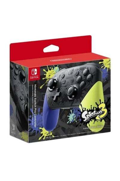 Generic Nintendo Switch Pro Controller - Splatoon 3 Edition