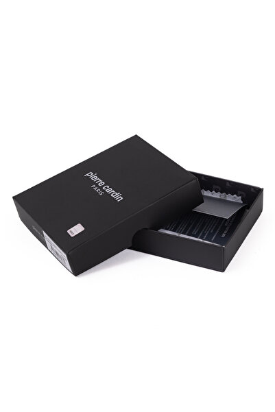 Pierre Cardin Navy Blue Unisex Leather Card Holder 1750H6Z