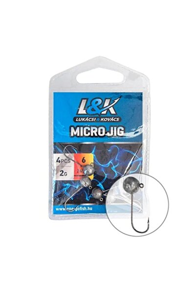 EnergoTeam L&K Micro Jigs, 4 bucăți/pachet, 1,5 grame