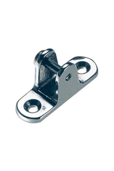 GFN Bază plată cromată pentru montare laterală, 50 x 24 x 17 mm