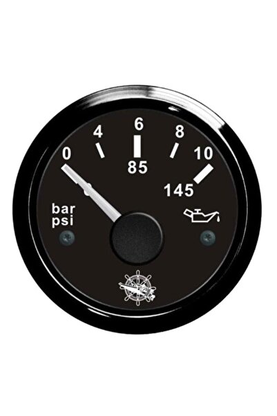 OSCULATI Manometru presiune ulei 0-10 bar negru/negru -