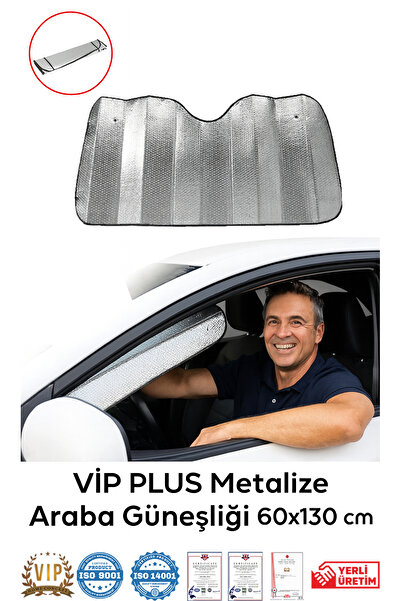 Vip Home Concept Parasolar metalizat pentru mașină 60x130 CM Parasolar auto V...