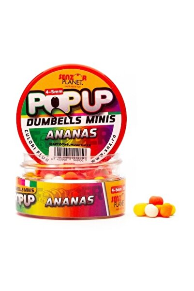 Senzor Planet Pop-up Dumbells Minis - - Pineapple - 4-5 mm - 10 g