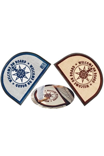 TNG Outdoor Set de covorașe „Welcome on Board”, albastru (bleumarin)