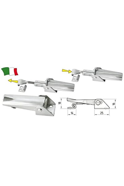 GFN Регулируема ключалка от неръждаема стомана, 18 мм, дължина 67 мм