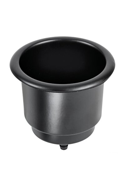 OSCULATI Suport de sticlă Deluxe din oțel inoxidabil negru cu orificiu de scu...