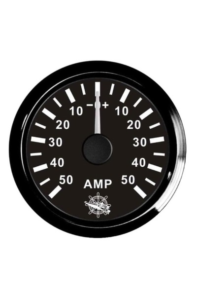 OSCULATI Ampermetru de 50 A cu șunt, negru/negru -