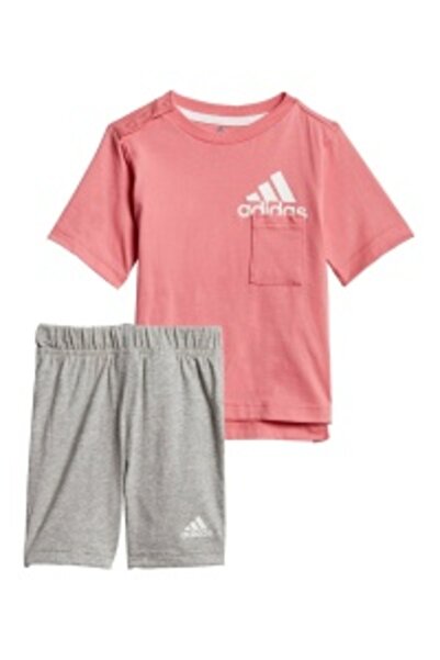 adidas cotton T-shirt and shorts set