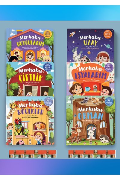 Sincap Kitap KİTABIN HİKAYESİ- Merhaba Böcekler, Duygularım, Uzay, Çiftlik, E...