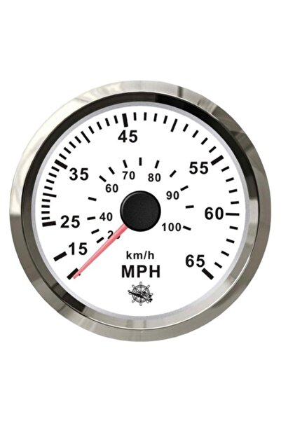 OSCULATI Vitezometru Pitot 0-100 km/h, alb lucios -