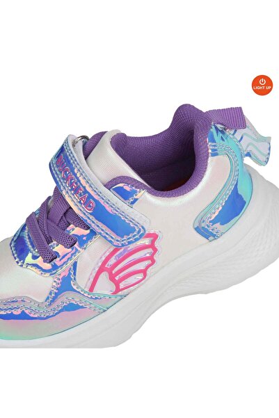 BUCKHEAD 3041 Bright Illuminated-Anatomical Girl's Foot Model. Silver