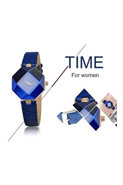 Generic LESHP Women's Water Resistant Analog Watch ZS570801 - 30 mm - Blue