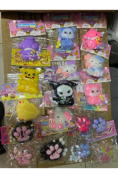 Store 2 adet squisy tavuk anahtarlık hediyeli Moj Moj sukuşi