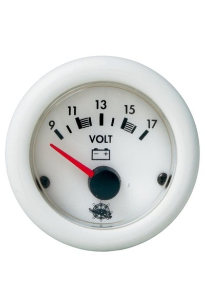 OSCULATI Voltmetru Guardian, alb, 10-16 V -