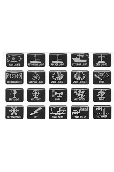 TNG Outdoor Autocolante cu simboluri