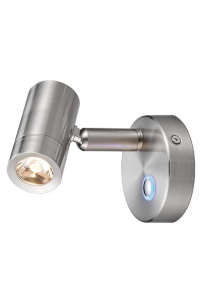 OSCULATI Lumină LED reglabilă din aluminiu nichelat,