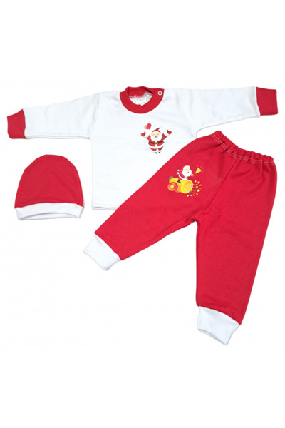 Bubu Kids Creations Christmas costume for babies, consisting of 3 pieces (made in Romania)