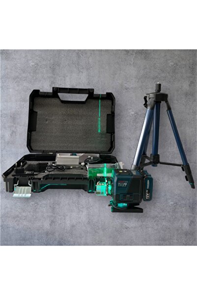 MAXPLUS LAZER TERAZİ HİZALAMA 12 ÇİZGİLİ TRİPOTLU FULL SET