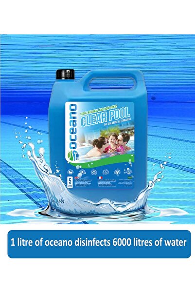 Bionatura Oceano Clear Pool – Natural Chlorine Alternative for Swimming Pools & Spas, 5L